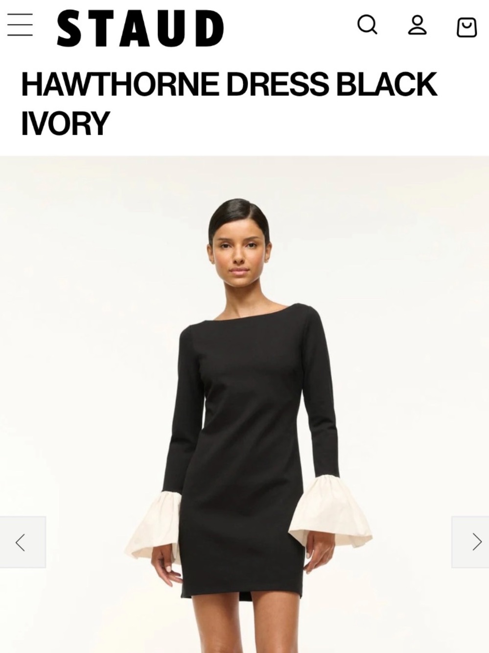 STAUD 📸 Hawthorne Dress